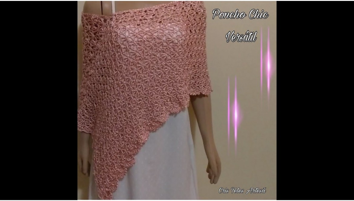 Poncho Chic Versátio de Verão