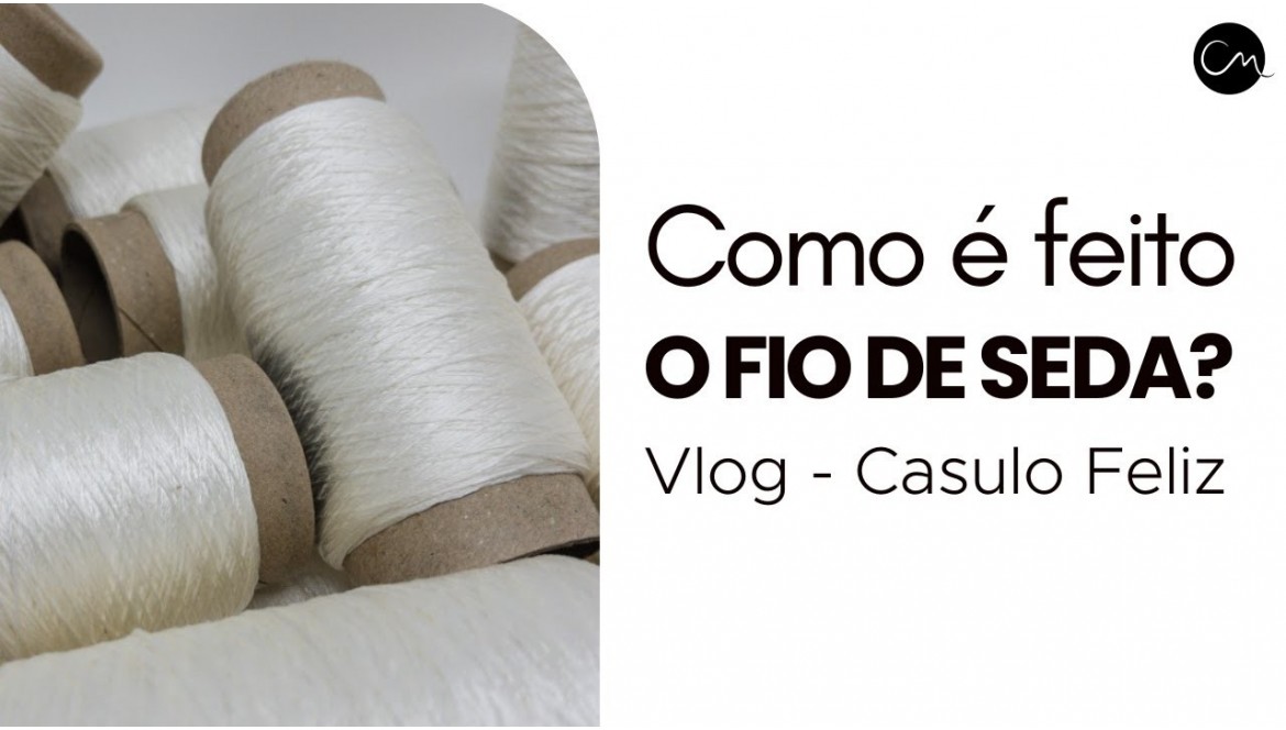 Como é feito o FIO DE SEDA? Vlog no CASULO FELIZ | | Crochê Moderno HandSchool